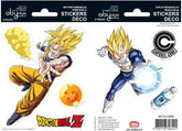 AbyStyle - Stickers - DBZ 16x11cm Son Goku & Vegeta -